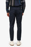 Seventy Navy Blue Straight Leg Pants Size 48