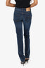 Red Valentino Blue Denim Straight Leg Jeans Size 30