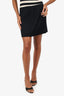 Dsquared² Black Wool Mini Skirt Size 44