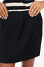 Dsquared² Black Wool Mini Skirt Size 44