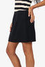 Dsquared² Black Wool Mini Skirt Size 44