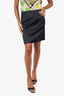 Ralph Lauren Black Cotton Mini Skirt Size 4