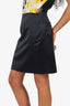 Ralph Lauren Black Cotton Mini Skirt Size 4