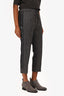 Brunello Cucinelli Grey Wool Houndstooth Jogger Pants Est. Size XS