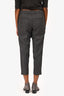 Brunello Cucinelli Grey Wool Houndstooth Jogger Pants Est. Size XS