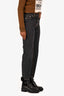 Kenzo Grey Denim Embroidered Pocket Detail Jeans Size 34