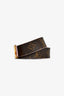 Louis Vuitton Monogram/Pink Reversible LV Belt Size 80
