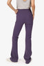 Chiara Boni La Petite Robe Purple Neoprene Pants Size 4