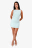 Meshki Light Blue Sleeveless Shift Dress Size S