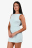 Meshki Light Blue Sleeveless Shift Dress Size S