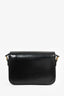 Celine Black Leather Triomphe Crossbody Bag