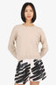 Intermix Biege Cashmere Sweater Size S