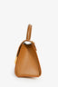 Demellier Brown Leather 'The Nano Montreal' Top Handle