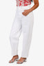 Lovers and Friends White Denim Balloon Leg Jeans Size 27