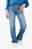 Grlfrend Blue Denim Wide Leg Jeans Size 26