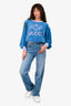 Grlfrend Blue Denim Wide Leg Jeans Size 26