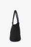 The Row Black Emilie Raffia Shoulder Bag