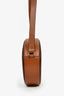 Celine Brown Triomphe Oval Crossbody Bag