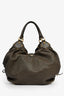 Louis Vuitton Brown Leather 'Mahina' Hobo Bag