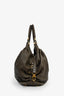 Louis Vuitton Brown Leather 'Mahina' Hobo Bag