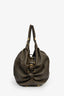 Louis Vuitton Brown Leather 'Mahina' Hobo Bag