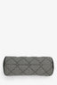 Versace Black Houndstooth Pencil Chain Shoulder Bag