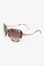 Roberto Cavalli Tortisoise Shell Cat-Eye Sunglasses