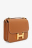 Hermès 2023 Gold Epsom Leather Constance Mini 18