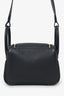 Hermès 2023 Black Clemence Mini Lindy