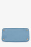 Prada Blue Saffiano Lux Medium Promenade Top Handle