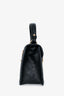 Gucci Black Velvet GG Web Sylvie Mini