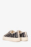 Christian Dior Navy Oblique Low Top Sneakers Size 37