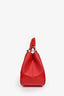 Louis Vuitton Red Epi Leather 'Sac Montaigne' Shoulder Bag