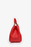 Louis Vuitton Red Epi Leather 'Sac Montaigne' Shoulder Bag