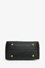 Louis Vuitton Black Leather 'Low Key Hobo MM' Shoulder Bag with Monogram Pouch