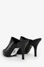 Hermès Black Leather Pointed Mules Size 38