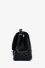 Pre-Loved Chanel™ 2021 Black Lambskin Mini Square Crossbody Bag