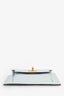 Hermès 2021 Light Blue Leather Kelly Pocket Compact Wallet