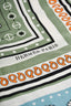 Hermès Green Printed Cashmere/Silk 'Pirates' Scarf 140