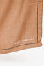 Hermès Brown Cashmere/Silk 'Libre Comme Pegase' Scarf 140