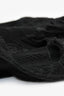 Alexander McQueen Black Wool Knit Skull Rectangle Scarf