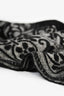 Alexander McQueen Black/Grey Printed Wool Shawl Scarf