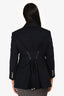 Alexander McQueen Navy Wool Blazer Coat Size 40