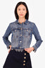 Anine Bing Blue Denim Medium Wash Jacket Size XS