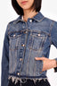 Anine Bing Blue Denim Medium Wash Jacket Size XS