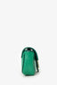Gucci Green/Gold Leather Mini 'Marmont' GG Crossbody Bag