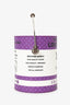 Louis Vuitton White/Purple Leather Paint Can Top Handle With Strap