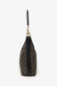 Gucci Brown/Black GG Canvas Hobo Shoulder Bag