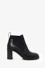 Christian Louboutin Black Leather Marchacroche 70 Chelsea Boots Size 37.5