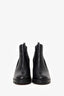 Christian Louboutin Black Leather Marchacroche 70 Chelsea Boots Size 37.5
